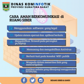Cara Aman Berkomunikasi di Ruang Siber